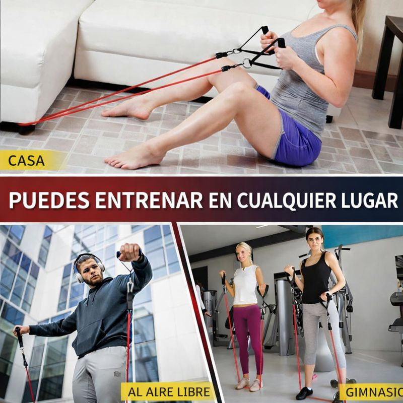 Bandas de resistencia – Entrena Todo tu Cuerpo