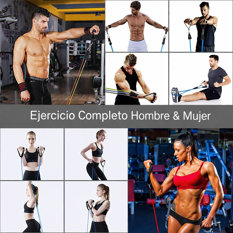 Bandas de resistencia – Entrena Todo tu Cuerpo